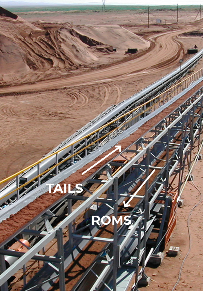 Namakwa Sands Dual Carry Conveyor Project