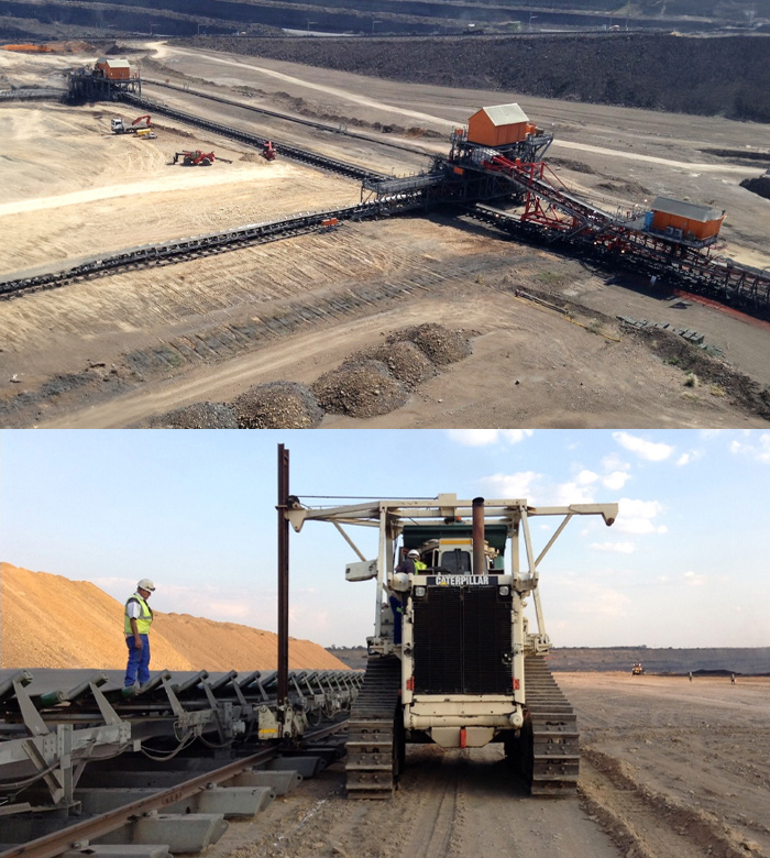 Various Open Pit Backfill and Dry Stack Tailings Solutions